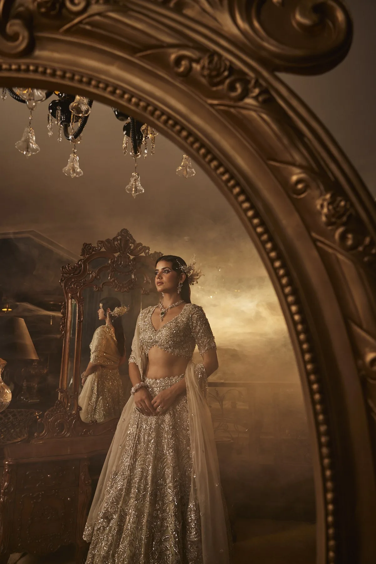 Scarlet Rose collection — Romantic, poetic, rose-tinted couture.